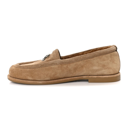 Suede Calfskin Loafers